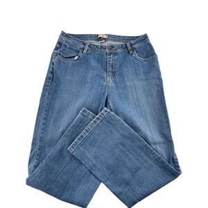 NRJ Natural Reflections Women's Light Blue Jeans  Size 10AP straight leg